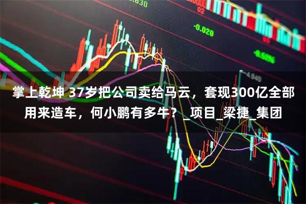 掌上乾坤 37岁把公司卖给马云，套现300亿全部用来造车，何小鹏有多牛？_项目_梁捷_集团